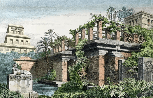 Hanging_Gardens_of_Babylon_by_Ferdinand_Knab_(1886)